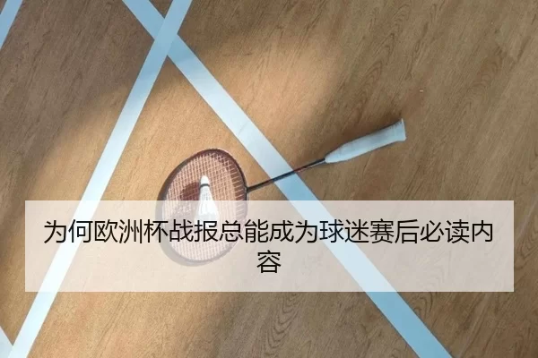 为何欧洲杯战报总能成为球迷赛后必读内容